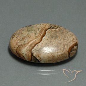 9,17 ctw natürlicher Mehrfarbig Jaspis, Oval, Lichtundurchlässig