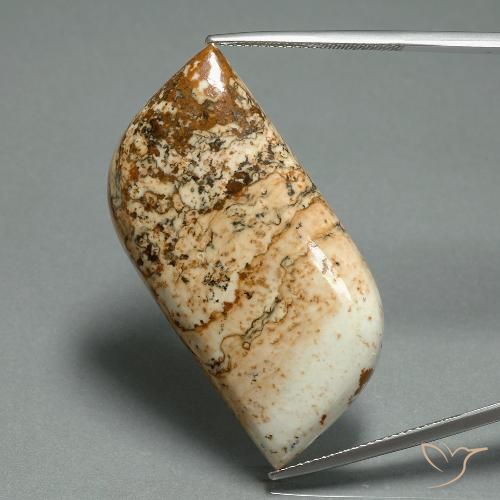 42.59ct Natürlicher Mehrfarbig Jaspis, Fantasie, Lichtundurchlässig
