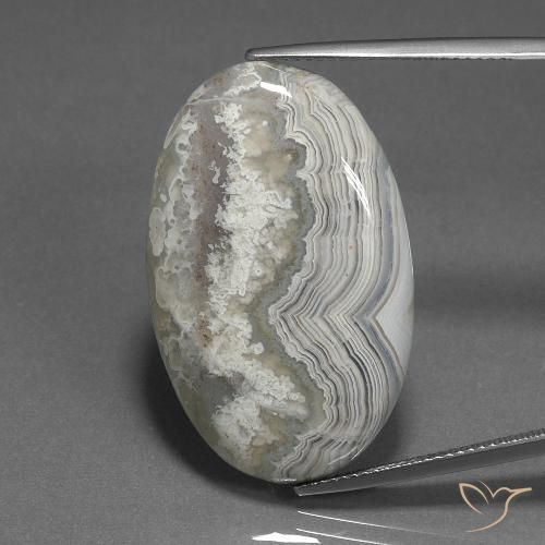 29.38ct Natürlicher Mehrfarbig Jaspis, Oval, Lichtundurchlässig