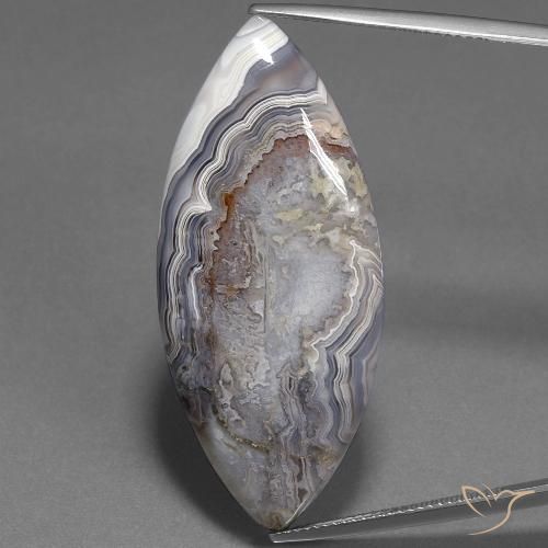 31.90ct Natürlicher Mehrfarbig Jaspis, Marquise, Lichtundurchlässig