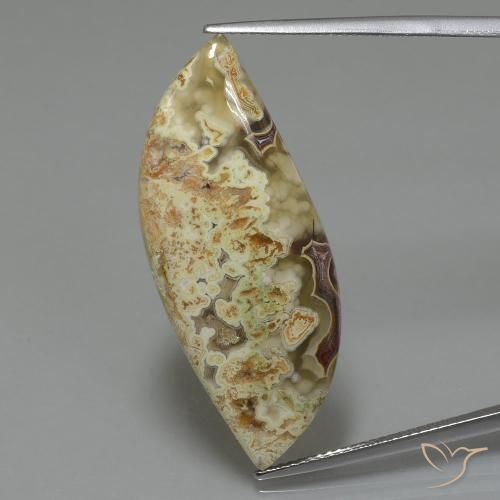 18.71ct Natürlicher Mehrfarbig Jaspis, Fantasie, Lichtundurchlässig