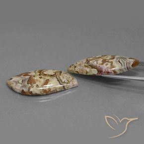 42.19 ct natürliche Mehrfarbig Jaspis-Edelsteine, Fantasie, Lichtundurchlässig