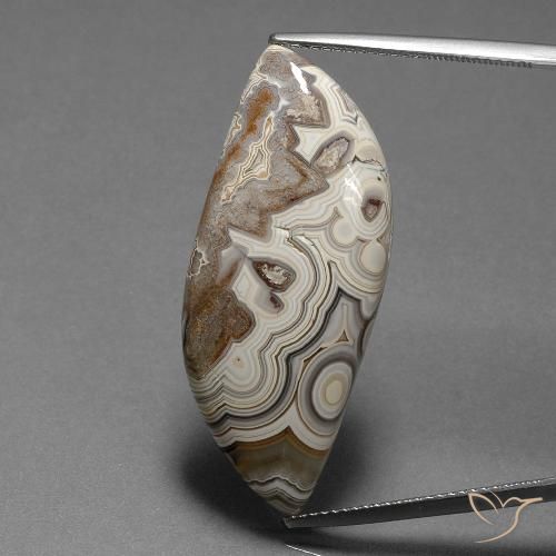 19.50ct Natürlicher Mehrfarbig Jaspis, Fantasie, Lichtundurchlässig
