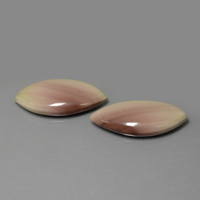 26,79 ct natürliche mehrfarbiger Jaspis-Edelsteine, Marquise, Lichtundurchlässig