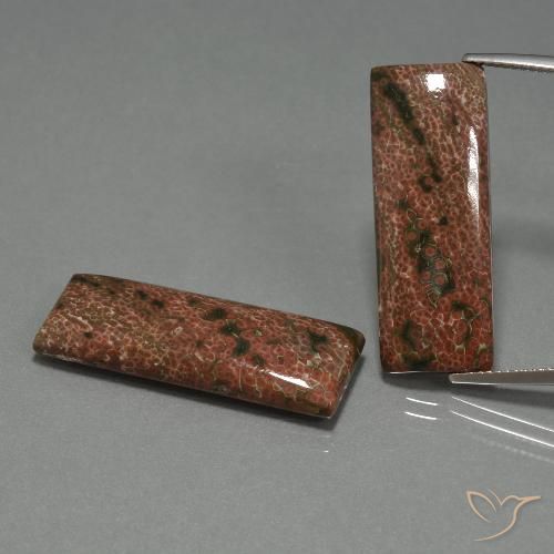 27.78ctw Natürlicher Mehrfarbig Jaspis, Baguette, Lichtundurchlässig