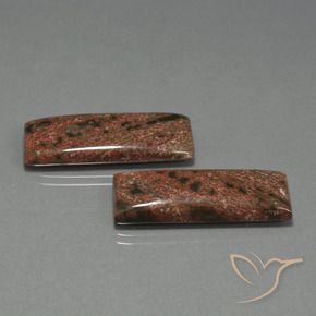 27.78 ct natürliche Mehrfarbig Jaspis-Edelsteine, Baguette, Lichtundurchlässig