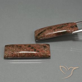 27.78 ct natürliche Mehrfarbig Jaspis-Edelsteine, Baguette, Lichtundurchlässig
