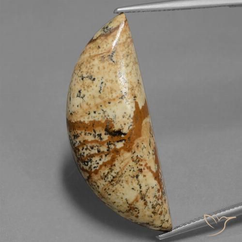 22.98ct Natürlicher Mehrfarbig Jaspis, Fantasie, Lichtundurchlässig