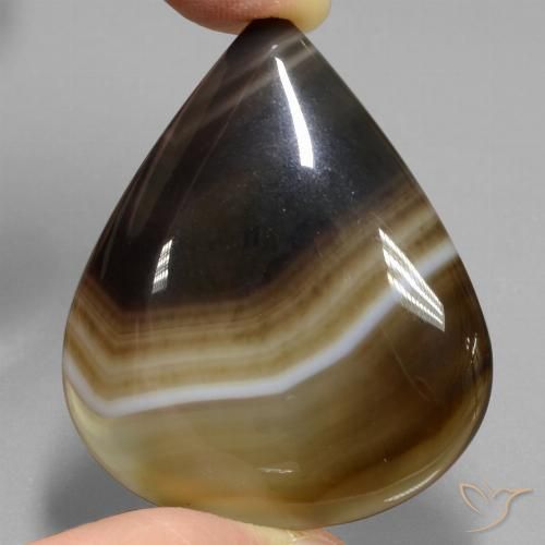 76.12ct Natürlicher Mehrfarbig Jaspis, Birnenform, Lichtdurchlässig