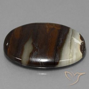 9,17 ctw natürlicher Mehrfarbig Jaspis, Oval, Lichtundurchlässig