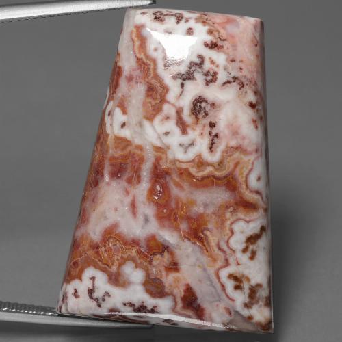 59,18 ctw natürlicher mehrfarbiger Jaspis, Baguette, Lichtundurchlässig