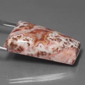 59,18 ctw natürlicher mehrfarbiger Jaspis, Baguette, Lichtundurchlässig