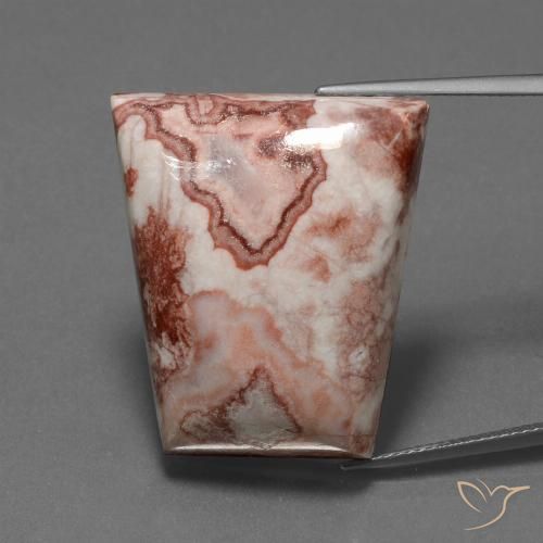 52.45ct Natürlicher Mehrfarbig Jaspis, Fantasie, Lichtundurchlässig