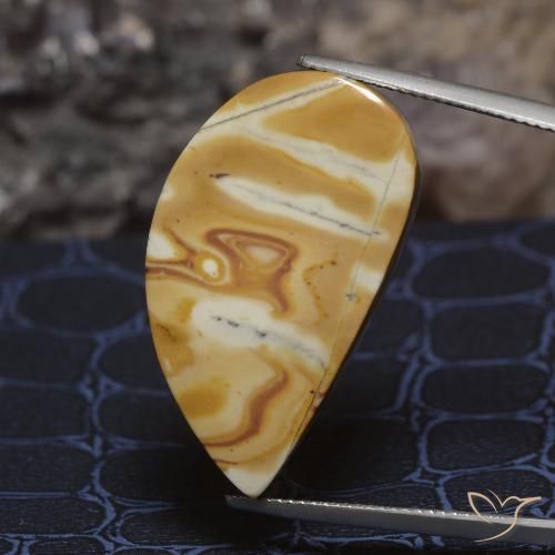 23.21ct Natürlicher Mehrfarbig Jaspis, Fantasie, Lichtundurchlässig