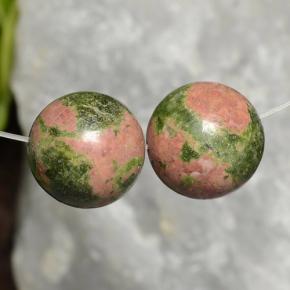 27,78 ct natürliche mehrfarbiger Jaspis-Edelsteine, Sphäre / Kugel, Lichtundurchlässig