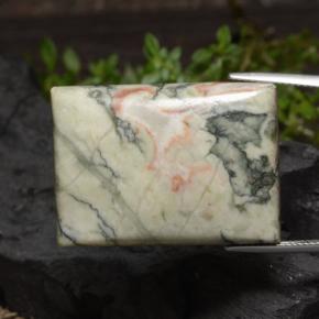 9,17 ctw natürlicher Mehrfarbig Jaspis, Baguette, Lichtundurchlässig