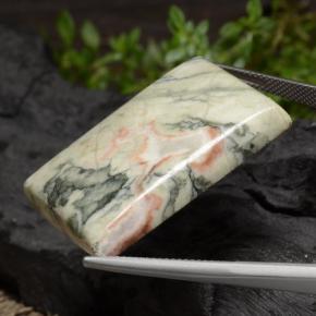 9,17 ctw natürlicher Mehrfarbig Jaspis, Baguette, Lichtundurchlässig