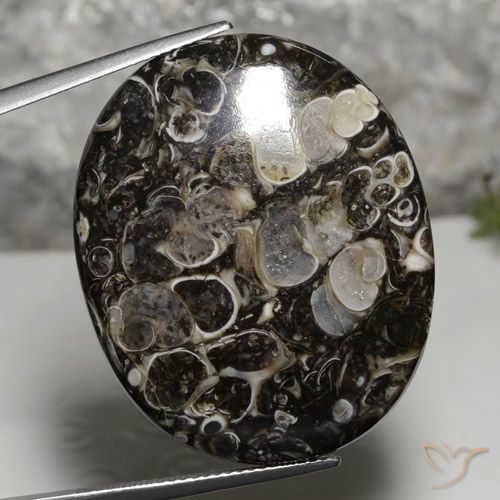 37.36ct Natürlicher Mehrfarbig Jaspis, Oval, Lichtundurchlässig
