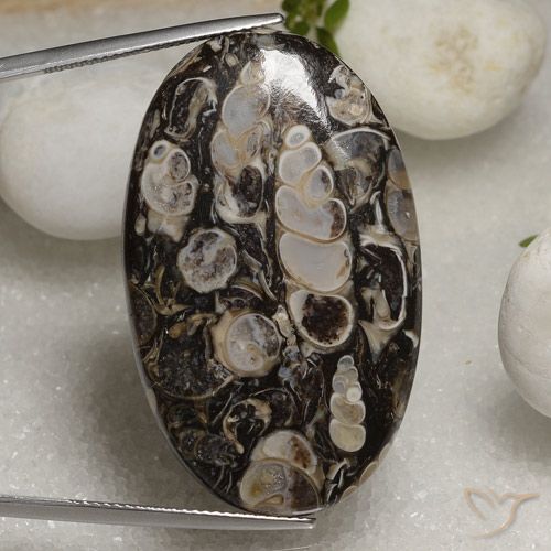 46.02ct Natürlicher Mehrfarbig Jaspis, Oval, Lichtundurchlässig