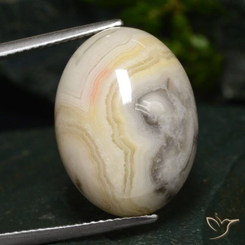 16.46ct Natürlicher Mehrfarbig Jaspis, Oval, Lichtundurchlässig