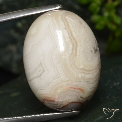 19.55ct Natürlicher Mehrfarbig Jaspis, Oval, Lichtundurchlässig, Photo A
