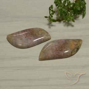 28.77 ct natürliche Mehrfarbig Jaspis-Edelsteine, Fantasie, Lichtundurchlässig