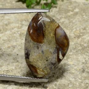 9,17 ctw natürlicher Mehrfarbig Jaspis, Trillion, Lichtundurchlässig