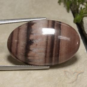 9,17 ctw natürlicher Mehrfarbig Jaspis, Oval, Lichtundurchlässig