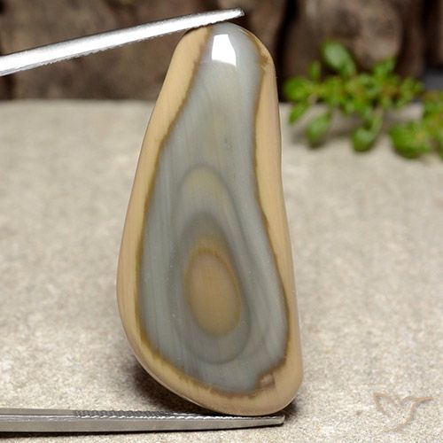 29.35ct Natürlicher Mehrfarbig Jaspis, Fantasie, Lichtundurchlässig