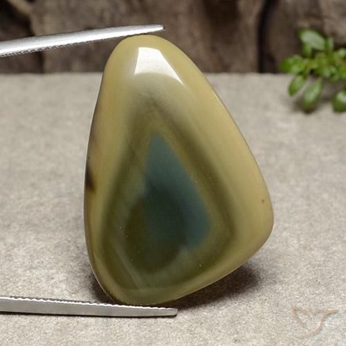 27.27ct Natürlicher Mehrfarbig Jaspis, Fantasie, Lichtundurchlässig