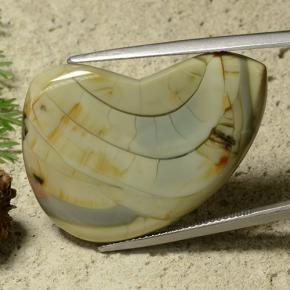 9,17 ctw natürlicher Mehrfarbig Jaspis, Ausgefallene Form, Lichtundurchlässig