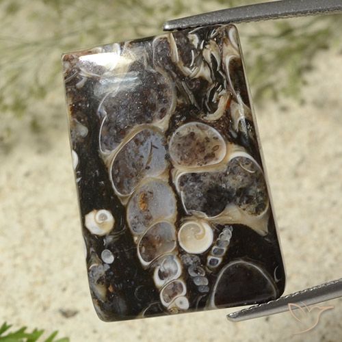 27.44ct Natürlicher Mehrfarbig Jaspis, Baguette, Lichtundurchlässig