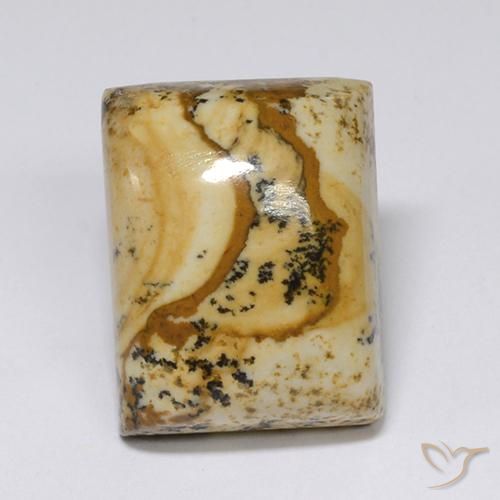 15.56ct Natürlicher Mehrfarbig Jaspis, Baguette, Lichtundurchlässig