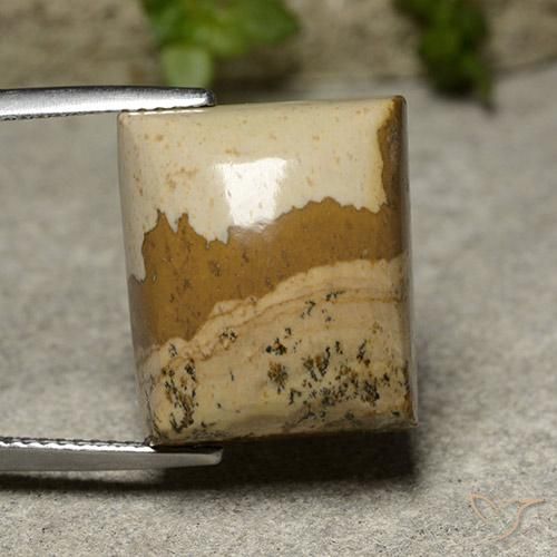17.73ct Natürlicher Mehrfarbig Jaspis, Baguette, Lichtundurchlässig