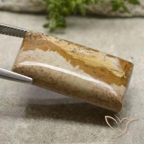 9,17 ctw natürlicher Mehrfarbig Jaspis, Baguette, Lichtundurchlässig