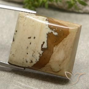 9,17 ctw natürlicher Mehrfarbig Jaspis, Baguette, Lichtundurchlässig
