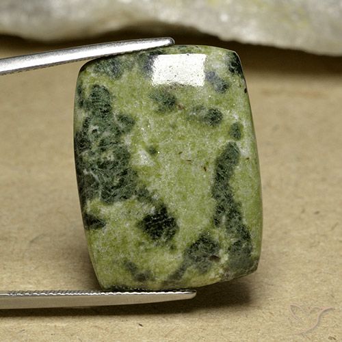 27.66ct Natürlicher Mehrfarbig Jaspis, Kissen, Lichtundurchlässig
