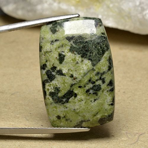 32.36ct Natürlicher Mehrfarbig Jaspis, Kissen, Lichtundurchlässig