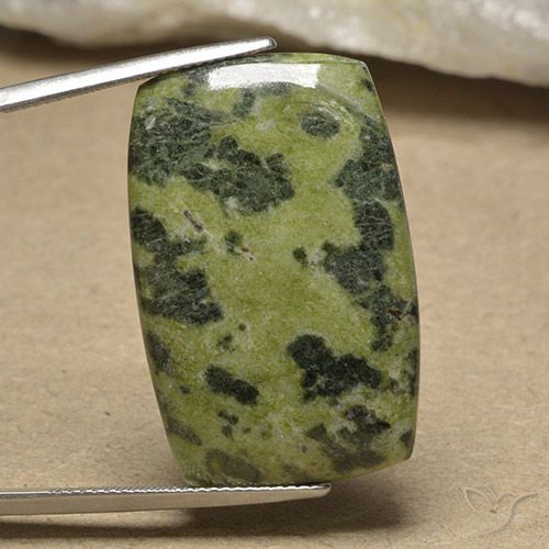 32.77ct Natürlicher Mehrfarbig Jaspis, Kissen, Lichtundurchlässig