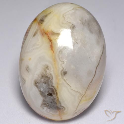 42.94ct Natürlicher Mehrfarbig Jaspis, Oval, Lichtundurchlässig