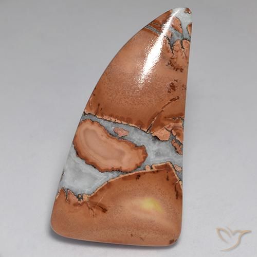 35.50ct Natürlicher Mehrfarbig Jaspis, Fantasie, Lichtundurchlässig