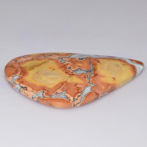 9,17 ctw natürlicher Mehrfarbig Jaspis, Ausgefallene Form, Lichtundurchlässig