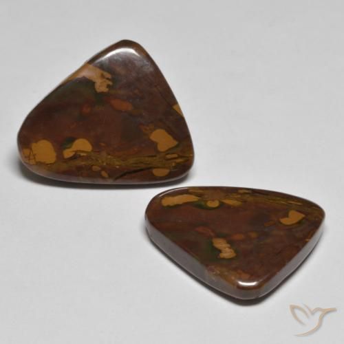 16.64 ct natürliche Mehrfarbig Jaspis-Edelsteine, Fantasie, Lichtundurchlässig