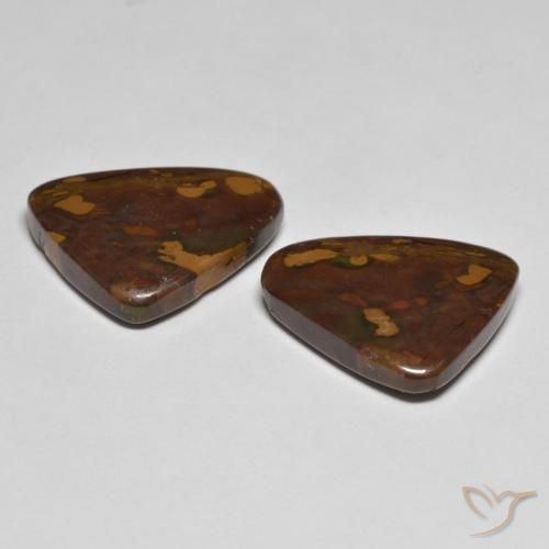 16.64 ct natürliche Mehrfarbig Jaspis-Edelsteine, Fantasie, Lichtundurchlässig