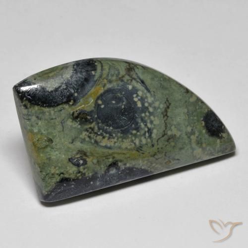 34.91ct Natürlicher Mehrfarbig Jaspis, Fantasie, Lichtundurchlässig