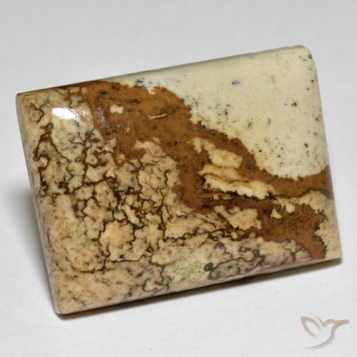 38.31ct Natürlicher Mehrfarbig Jaspis, Baguette, Lichtundurchlässig