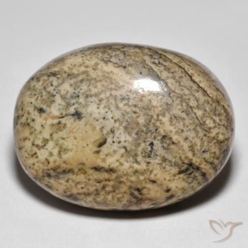 42.34ct Natürlicher Mehrfarbig Jaspis, Oval, Lichtundurchlässig