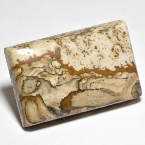 9,17 ctw natürlicher Mehrfarbig Jaspis, Baguette, Lichtundurchlässig