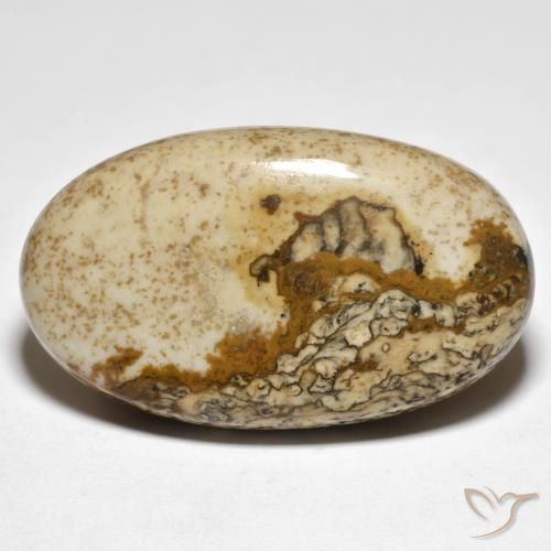 29.80ct Natürlicher Mehrfarbig Jaspis, Oval, Lichtundurchlässig