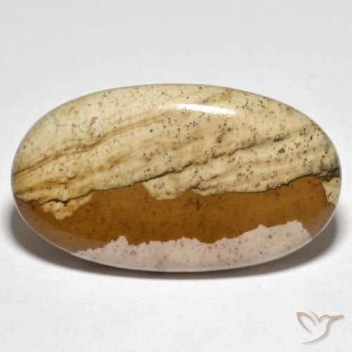 26.83ct Natürlicher Mehrfarbig Jaspis, Oval, Lichtundurchlässig